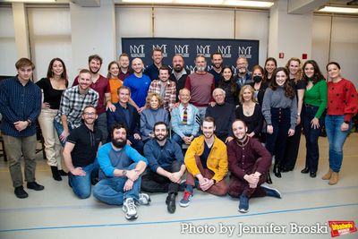 The cast of FIDDLER ON THE ROOF Photo