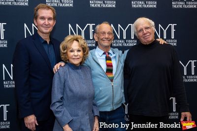 Stas Kmiec, Elisa Stein, Joel Grey, Zalmen Mlotek Photo