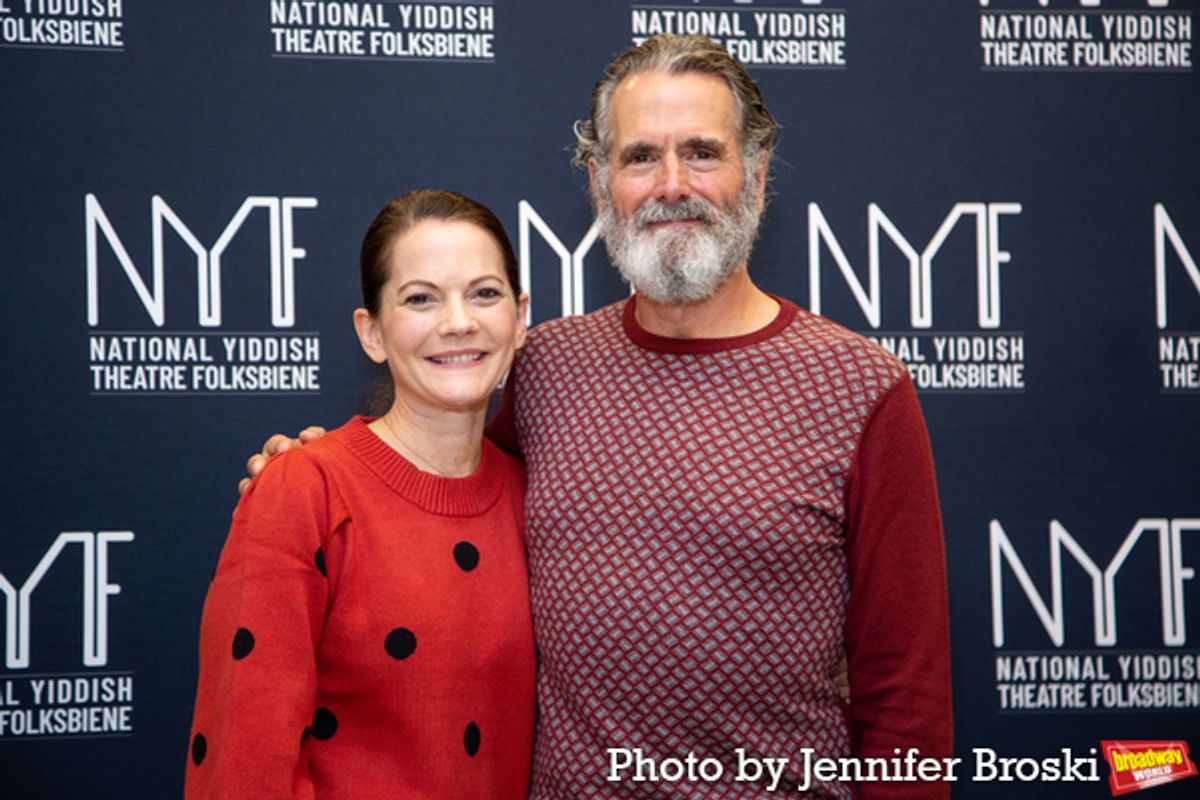 Jennifer Babiak, Steven Skybell at 