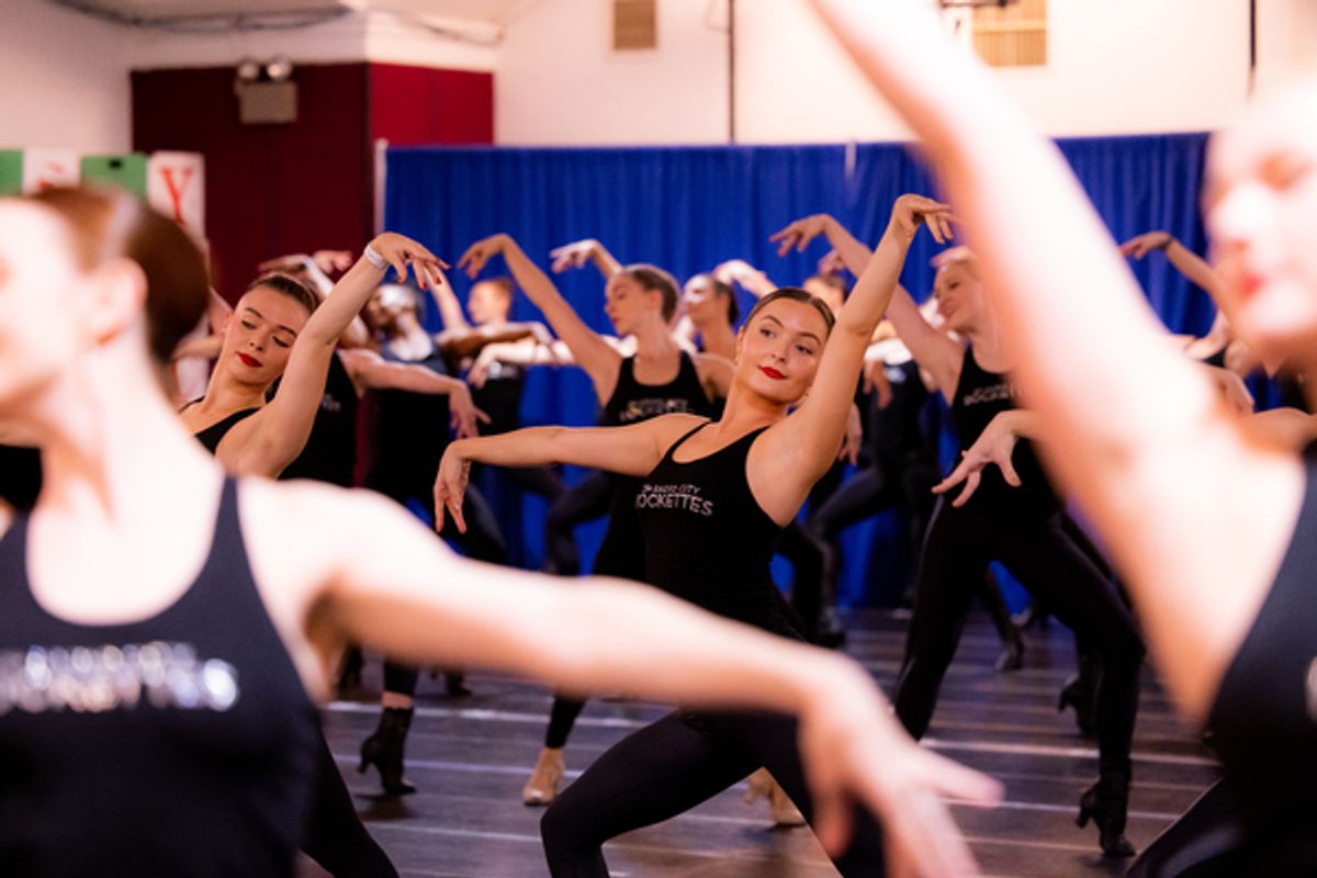 The Radio City Rockettes at Photos: The Radio City Rockettes Rehearse for CHRISTMAS SPECTACULAR