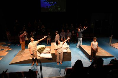 The cast of A Different Pond Photo
