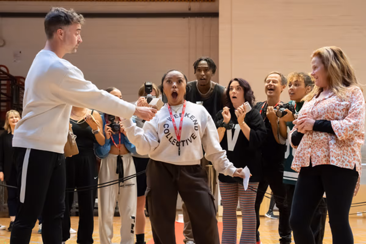 Cast at Photos: Inside Rehearsal For CHARLIE AND THE CHOCOLATE FACTORY at Leeds Playhouse