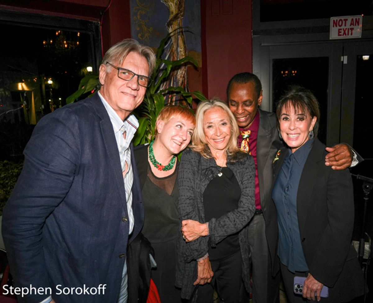 Helmut Koller, Ava, Eda Sorokoff, Copeland Davis, Catherine Adler at 