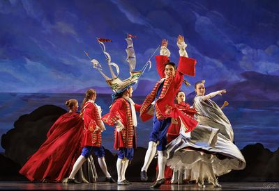 Tenor Spencer Britten/Sailor with Artists of Atelier Ballet in Opera Atelier?s produc Photo