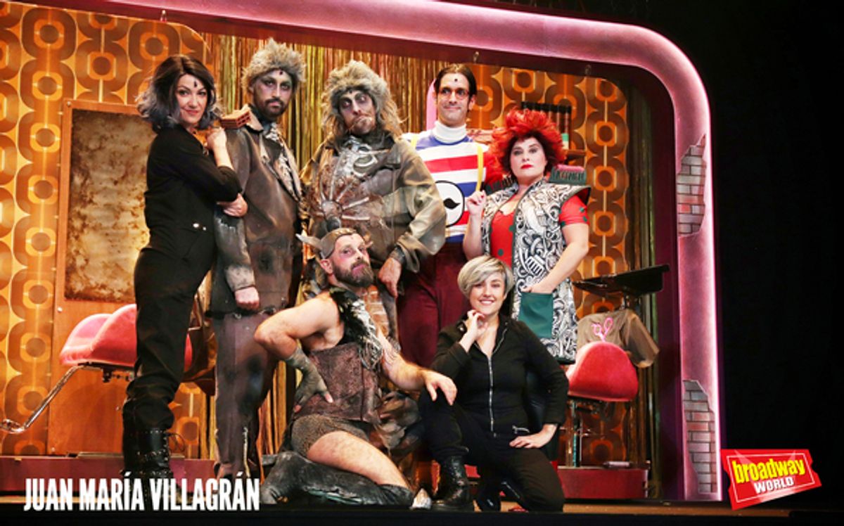 Eva María Cortés, Sergio Campoy, Antonio Villa, Jacinto Bobo, Inma Cuevas, Alberto Sánchez-Diezma y Sara Navacerrada. at 