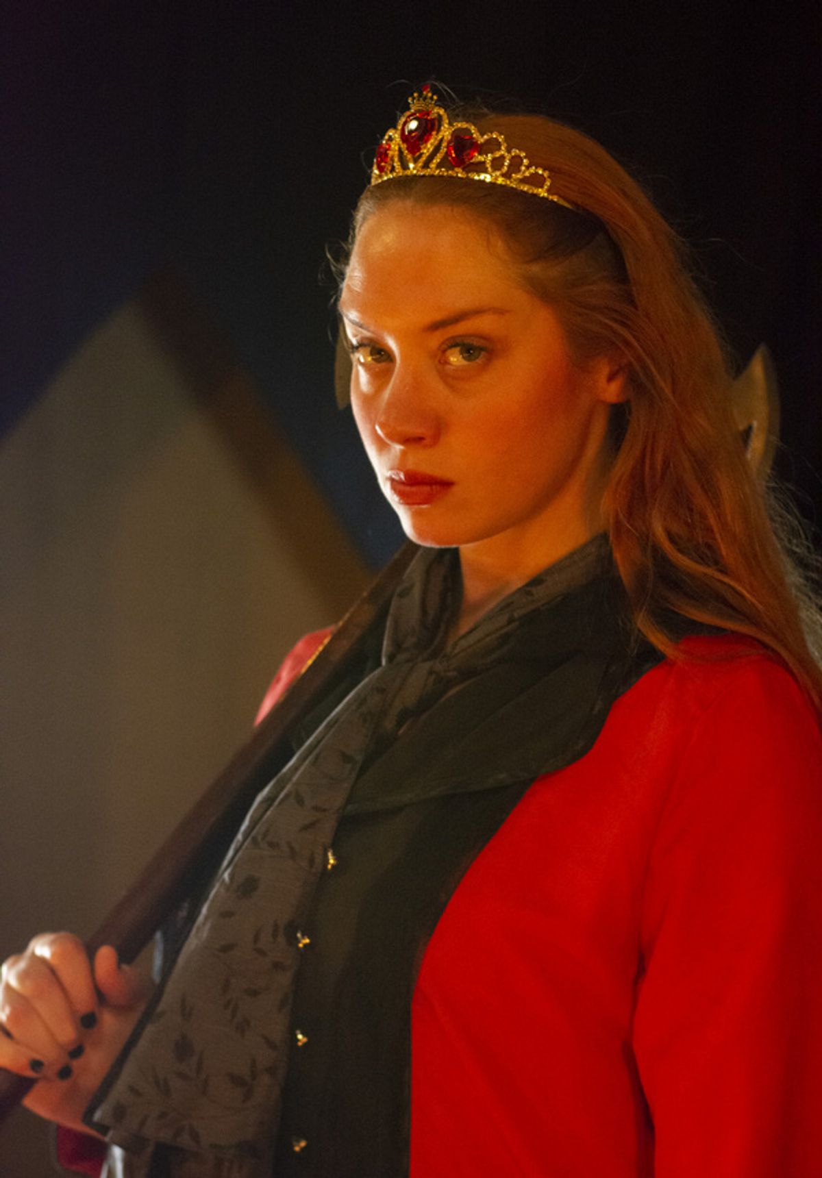 Chelsea LeSage as The Queen of Hearts at 