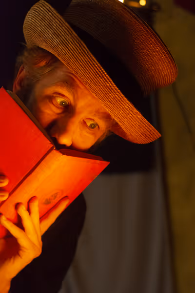 Joshua Koehn as Lewis Carroll Photo