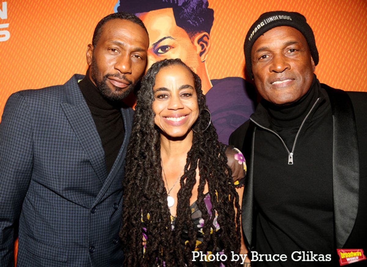 Leon, Playwright Suzan-Lori Parks and Director Kenny Leon at 