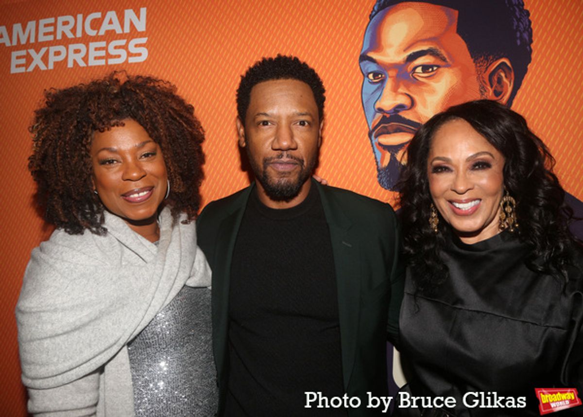 Lorraine Toussaint, Tory Kittles and Producer Debra Martin Chase at 