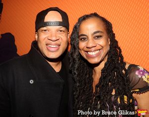 Glenn Davis and Playwright Suzan-Lori Parks @ BroadwayWorld Glenn Davis and Playwright Suzan-Lori Parks Photo