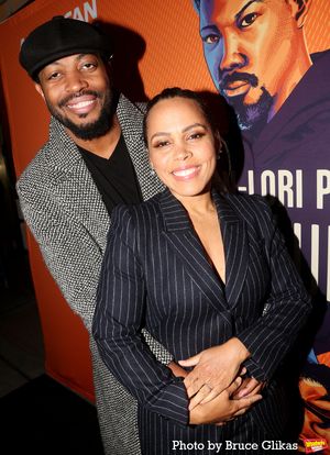 Patrick Oyeku and Amirah Vann Photo