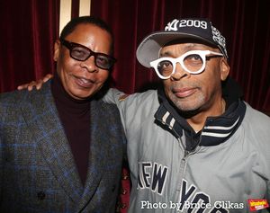 Stephen Byrd and Spike Lee Photo