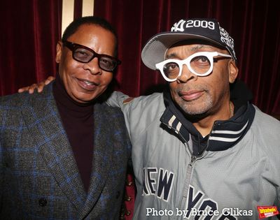 Stephen Byrd and Spike Lee Photo