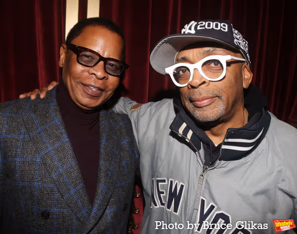 Stephen Byrd and Spike Lee Photo