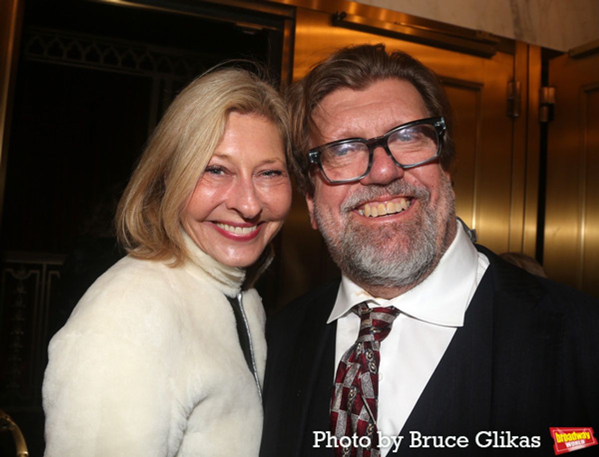 Laurie Eustis and Oskar Eustis at 