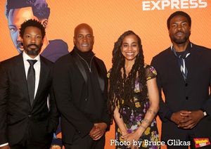 Corey Hawkins, Playwright Suzan-Lori Parks, Director Kenny Leon and Yahya Abdul-Mateen II @ BroadwayWorld Corey Hawkins, Playwright Suzan-Lori Parks, Director Kenny Leon and Yahya Abdul-Matee Photo