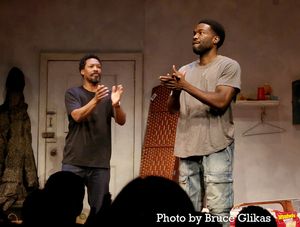 Corey Hawkins and Yahya Abdul-Mateen II @ BroadwayWorld Corey Hawkins and Yahya Abdul-Mateen II Photo