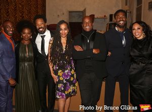 Producer Rashad V Chambers, Producer La Chanze, Corey Hawkins, Playwright Suzan-Lori Parks, Director Kenny Leon, Yahya Abdul-Mateen II and Producer Debra Martin Chase @ BroadwayWorld Producer Rashad V Chambers, Producer La Chanze, Corey Hawkins, Playwright Suzan-Lori Photo