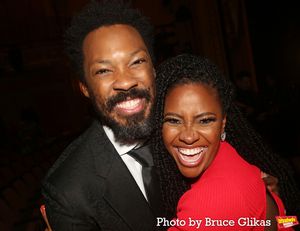 Corey Hawkins and Teyonah Parris @ BroadwayWorld Corey Hawkins and Teyonah Parris Photo