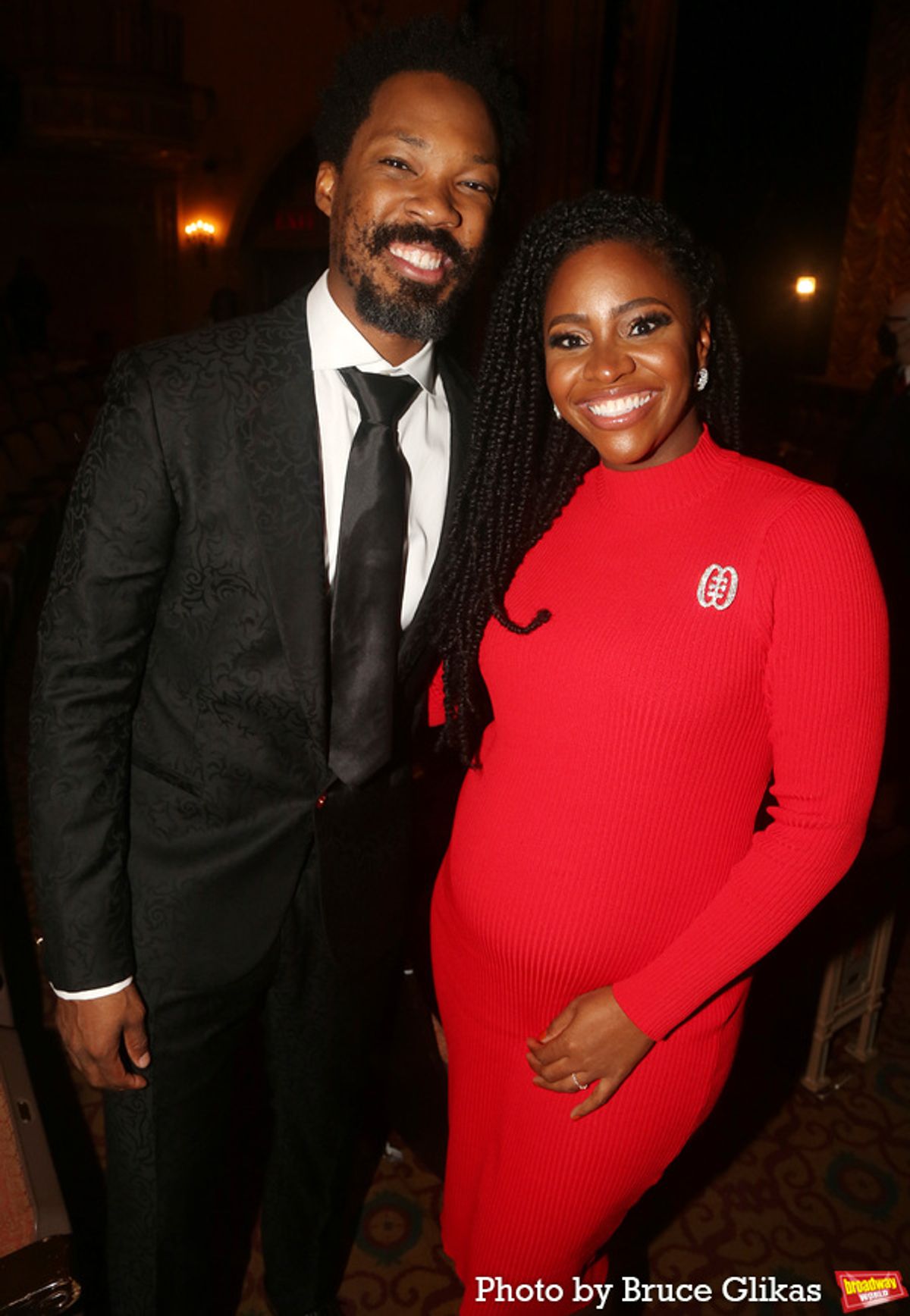 Corey Hawkins and Teyonah Parris at 