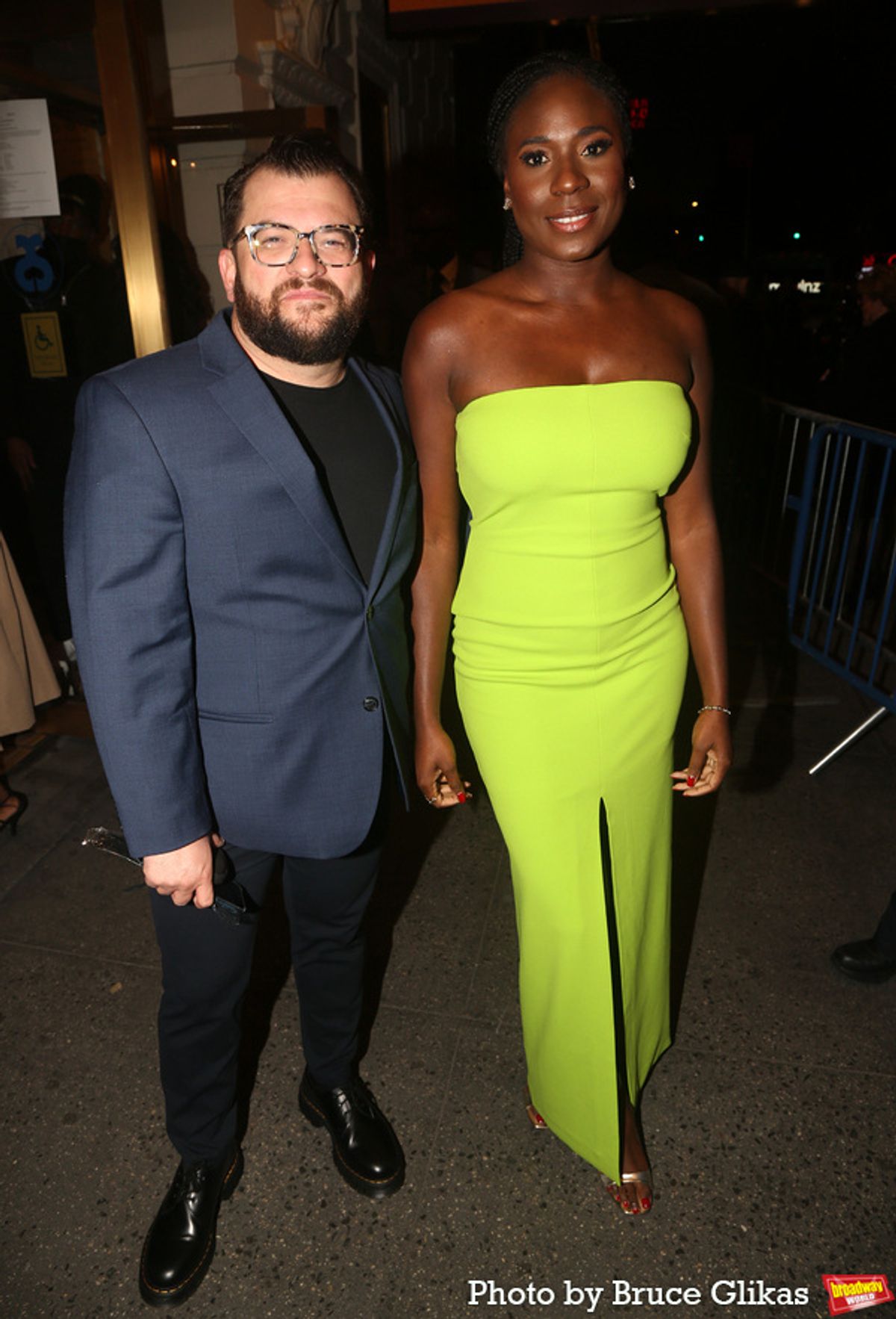 Set Designer Arnulfo Maldonado and Costume Designer Dede Ayite at 