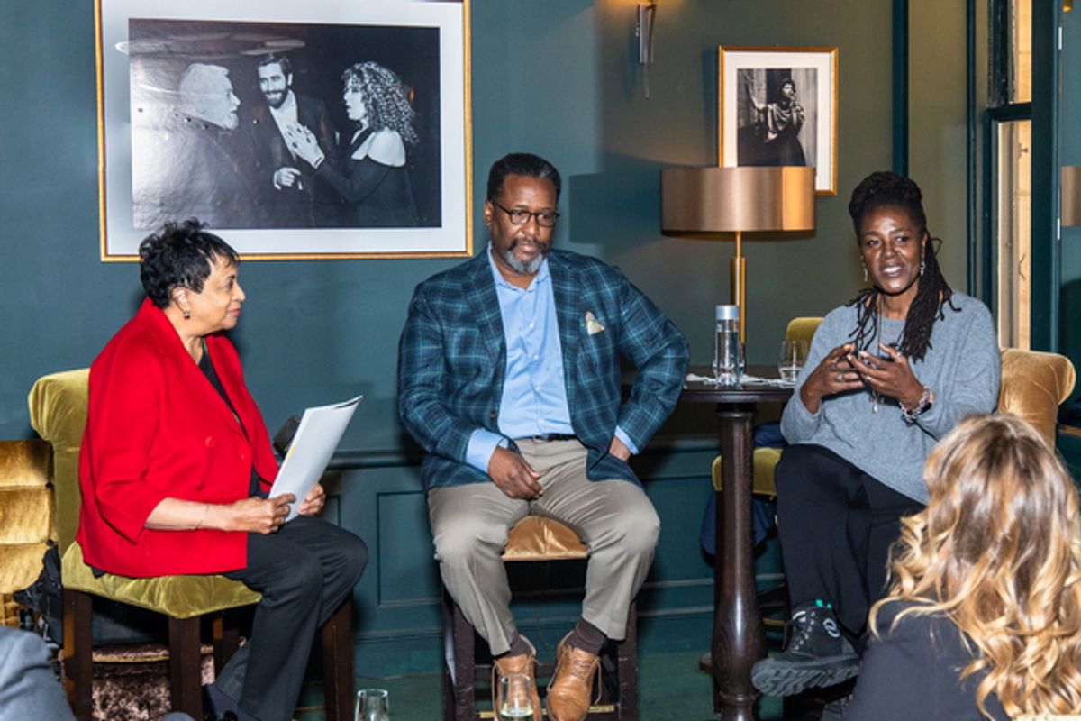 Dr. Carla Hayden, Wendell Pierce, Sharon D Clarke at 
