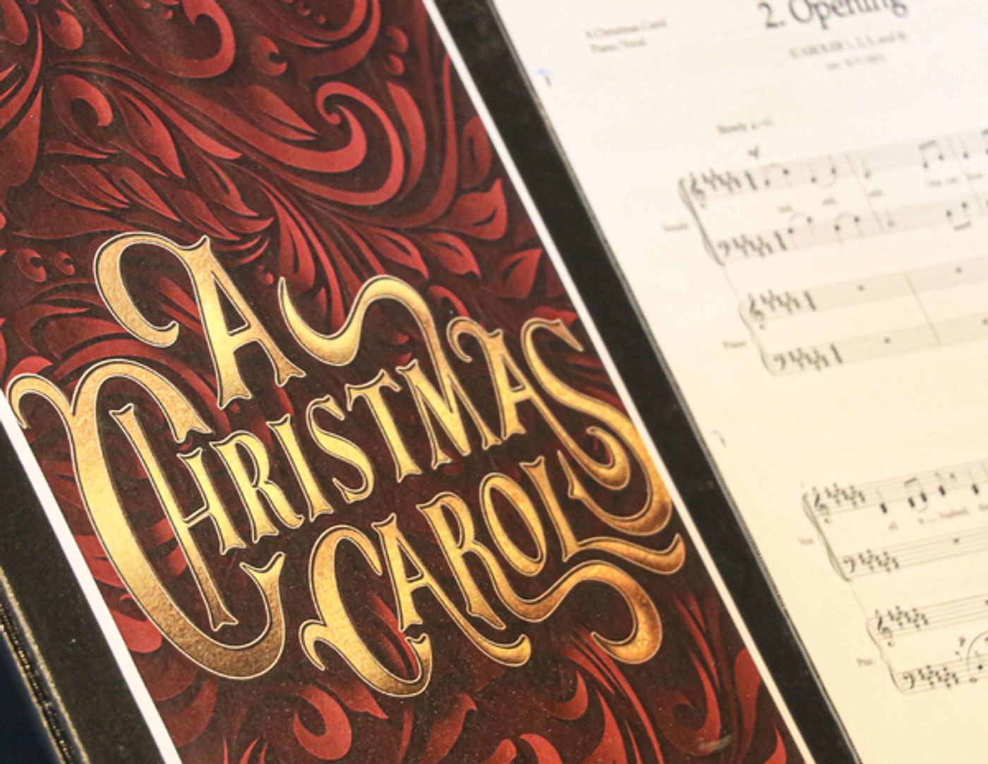Photos: Go Inside Rehearsals for A CHRISTMAS CAROL at The Alliance Theatre  Image
