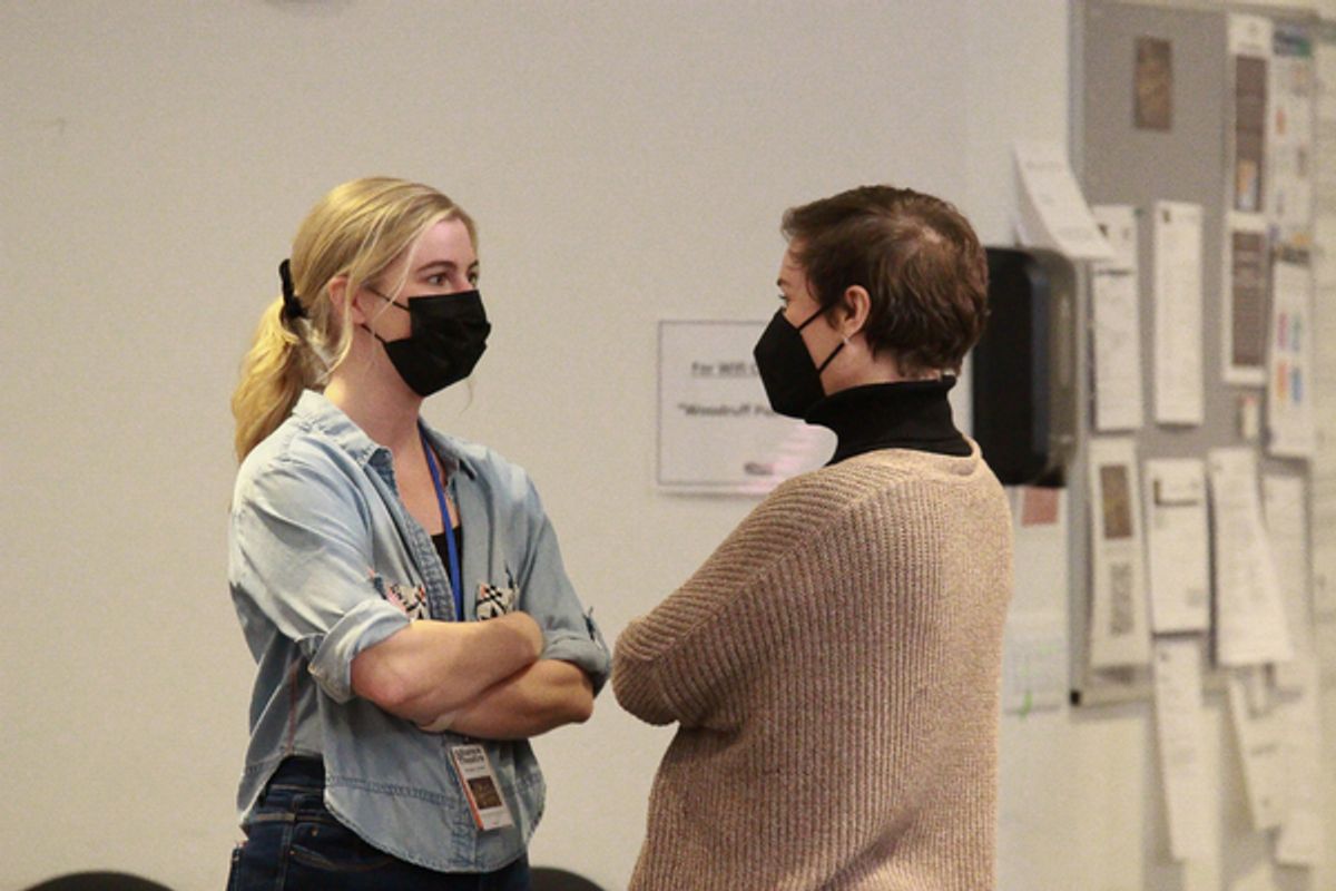 Maggie Larson and Rhyn McLemore  at 