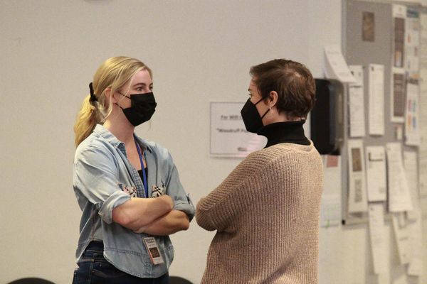 Maggie Larson and Rhyn McLemore  Photo