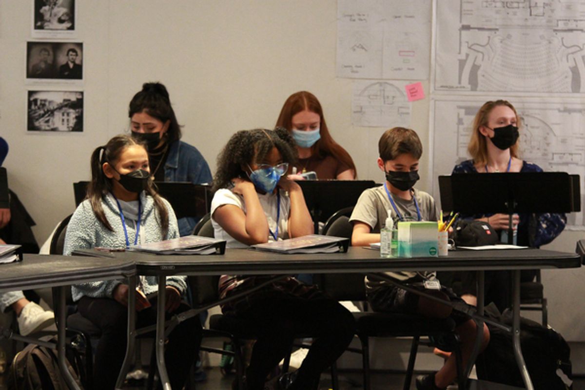 Adrienne Ocfemia, Zahara Ali, and Austin Barocas  at 