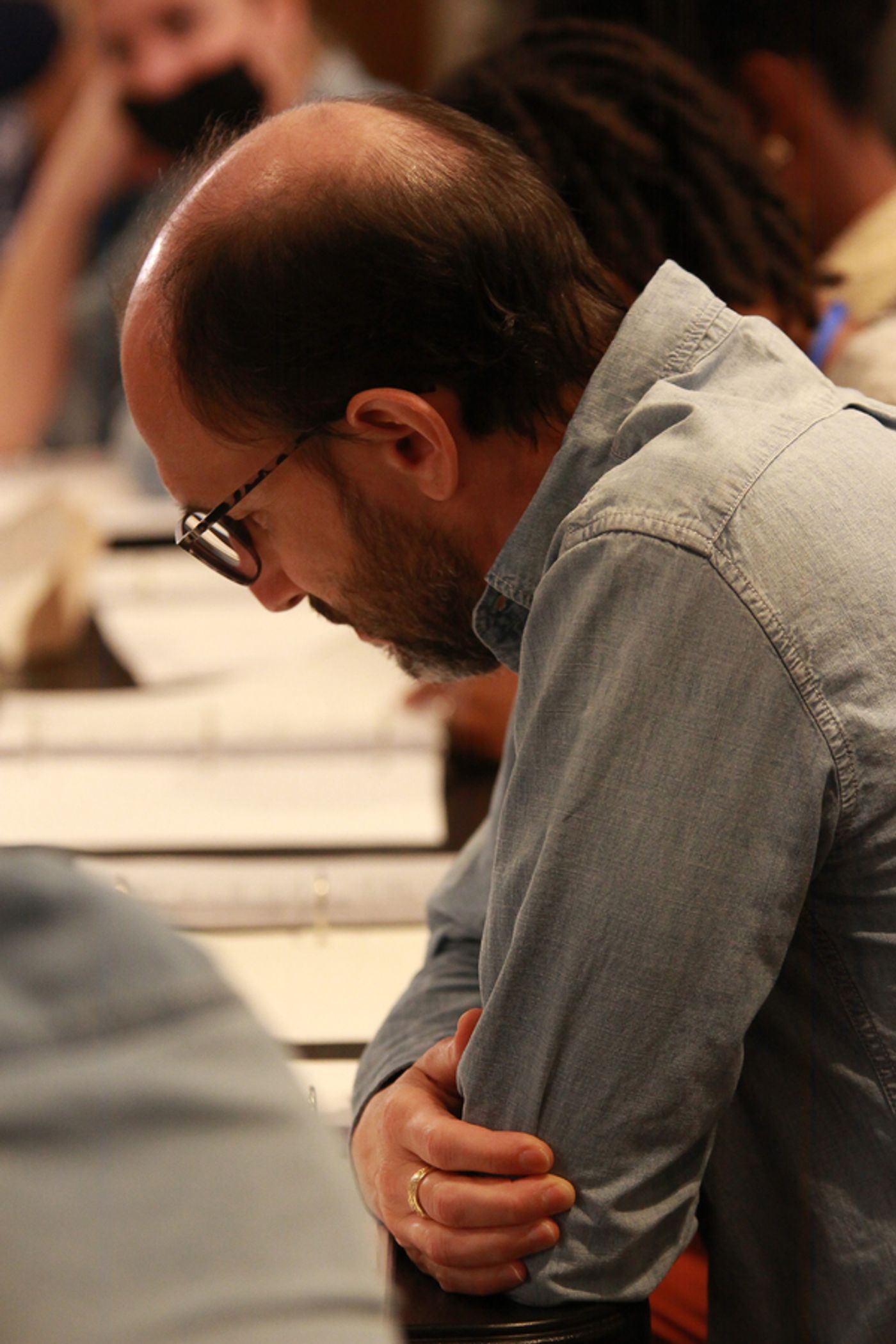 Photos: Go Inside Rehearsals for A CHRISTMAS CAROL at The Alliance Theatre  Image