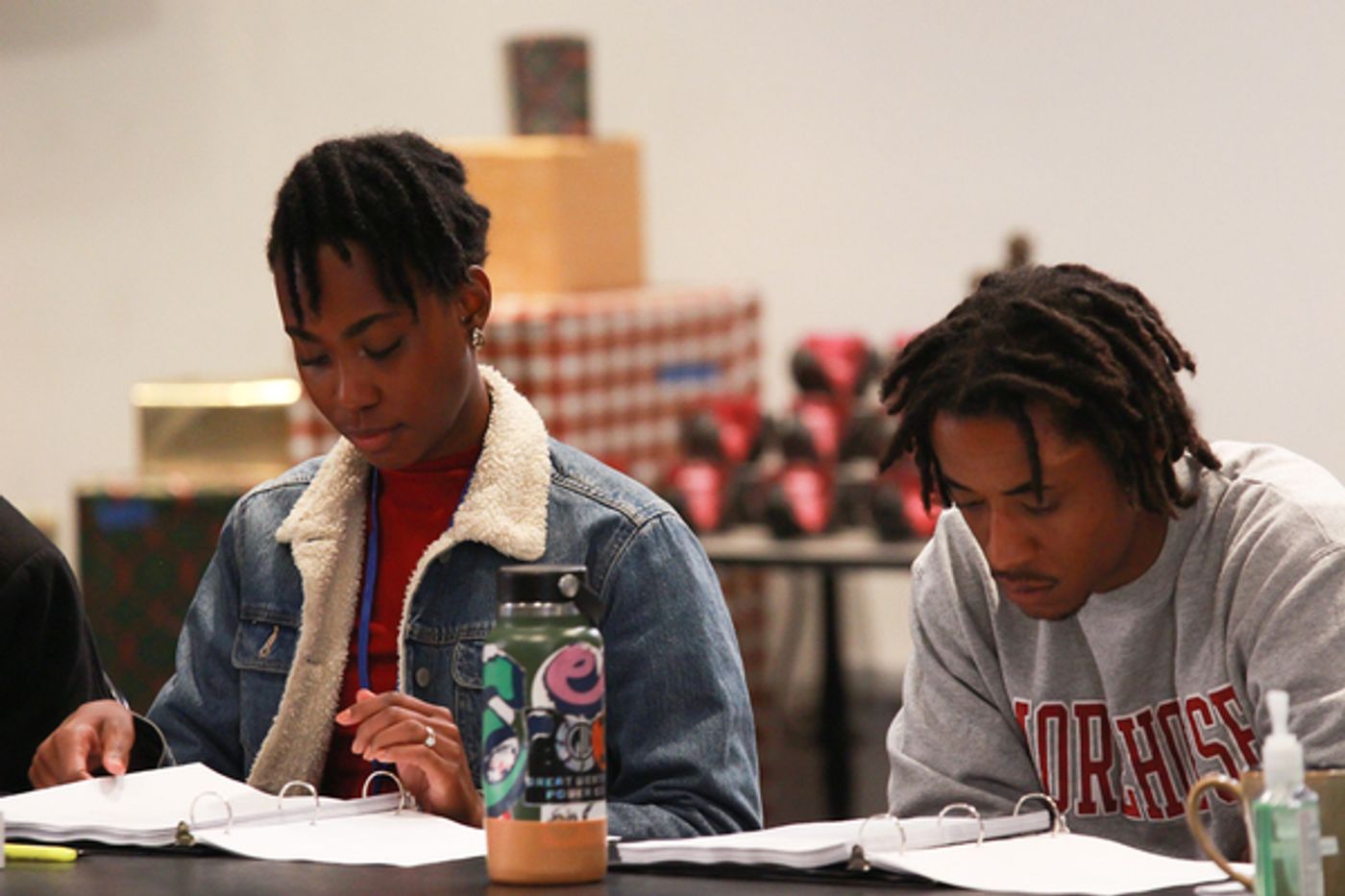 Photos: Go Inside Rehearsals for A CHRISTMAS CAROL at The Alliance Theatre  Image