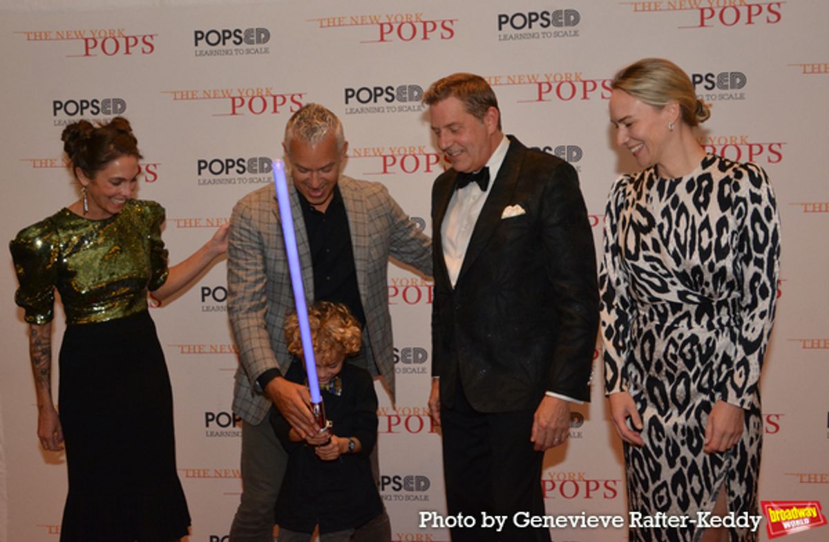 Rebecca Rosen, Michael Rosen and Kingston with Steven Renege at 