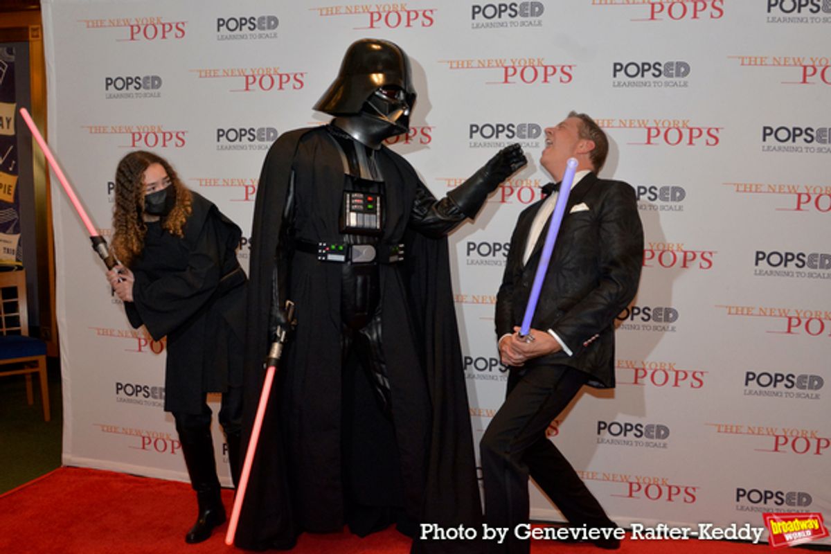 Rey Skywalker, Darth Vader and Steven Reineke at 
