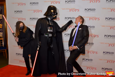 Rey Skywalker, Darth Vader and Steven Reineke Photo