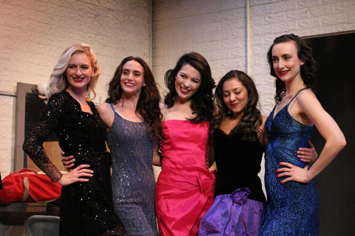 Sorel Carradine, Mara Klein, Jacqueline Misaye, Gloria Ines, and Julia Manis at 