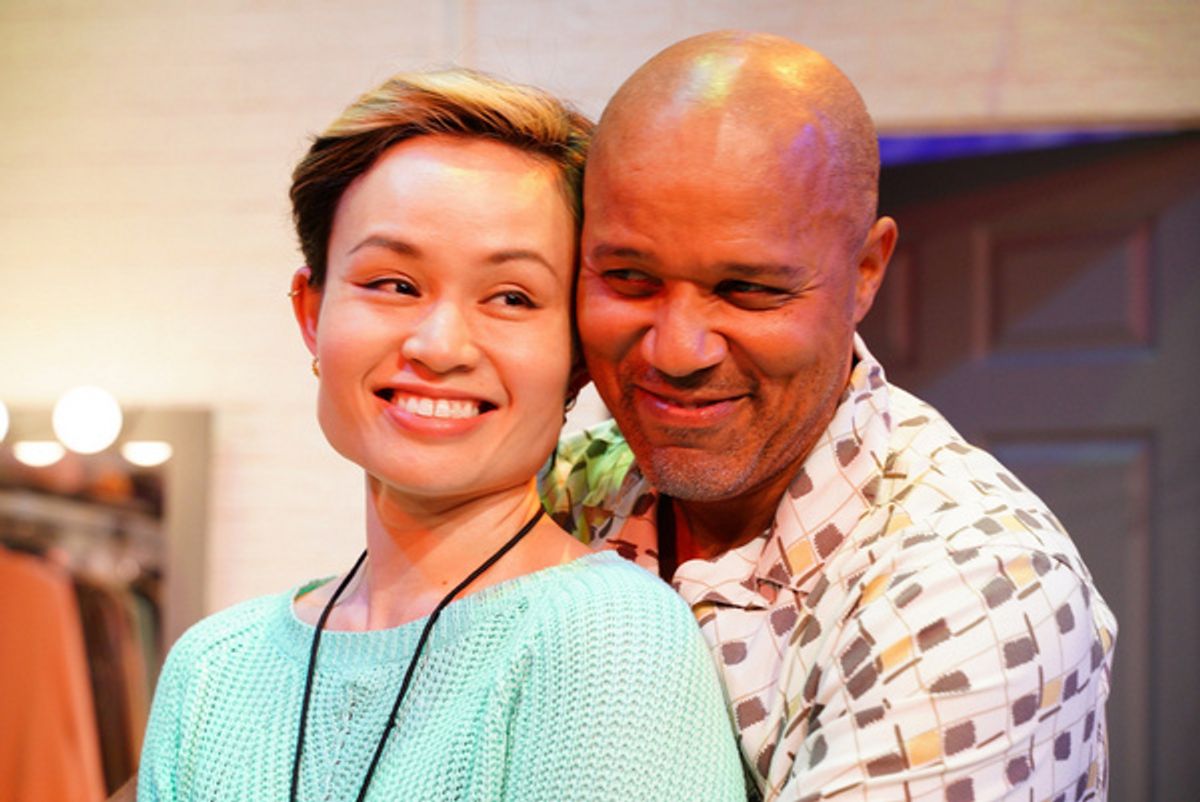 Samantha Tan and Juan Pope at 