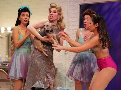 Jacqueline Misaye, Maria Spassoff (with Gidget Carradine), Kristyn Evelyn, and Gloria Photo