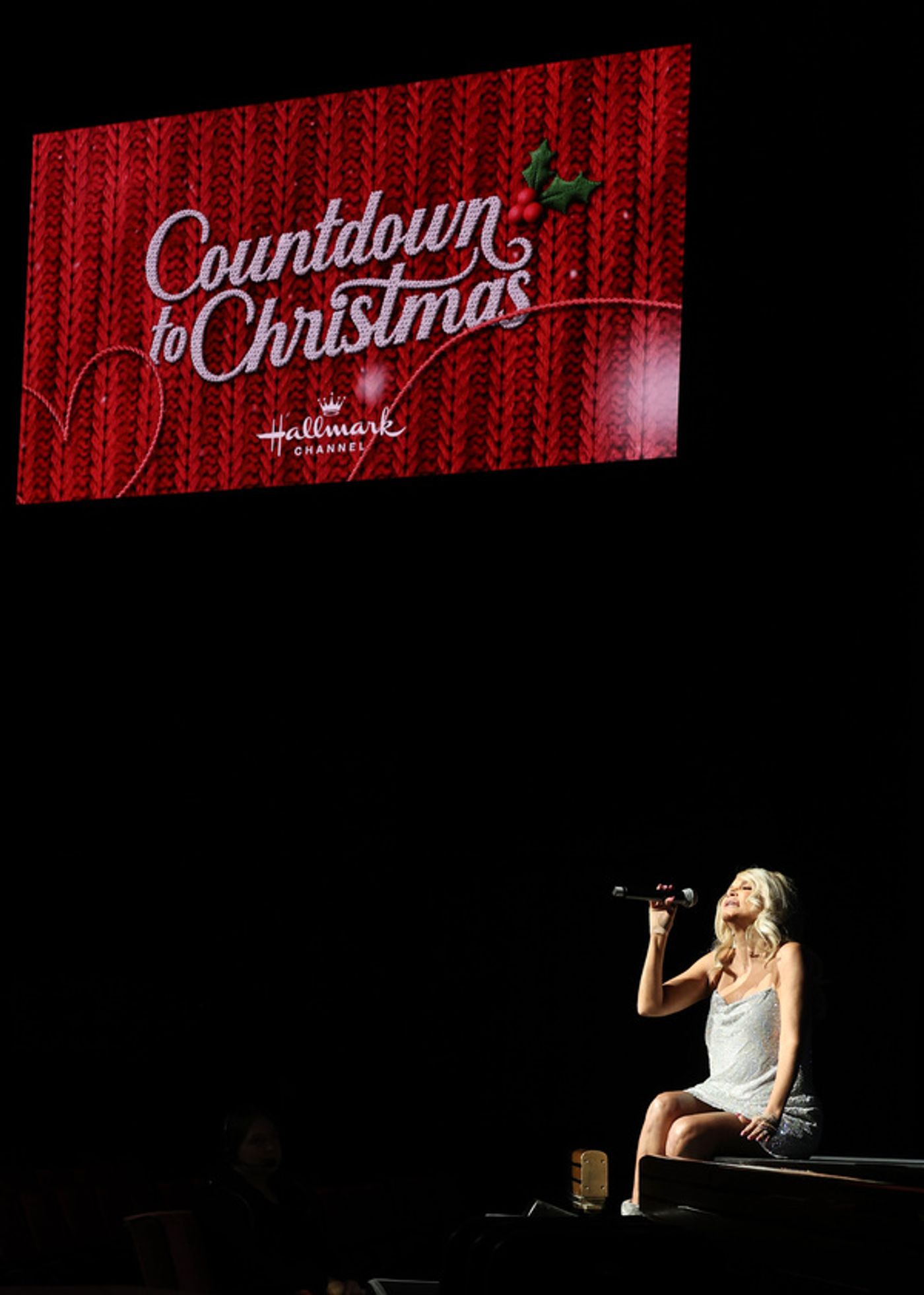 Photos: Kristin Chenoweth Gives Surprise Performance at Hallmark Channel's 'Countdown to Christmas'  Image
