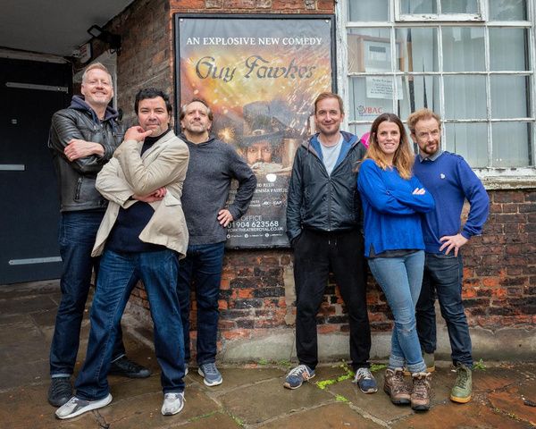 Andrew Pollard, Jamie Zubairi, Robin Simpson, David Reed, Cassie Vallance and Greg Ha Photo