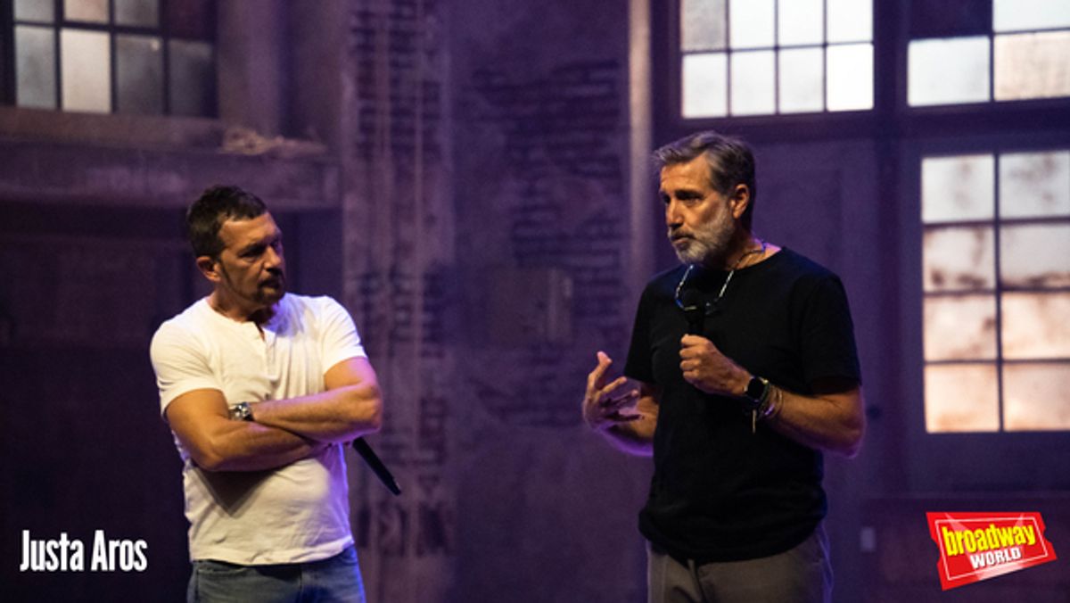Antonio Banderas y Emilio Aragón at 