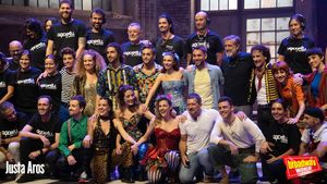 El reparto de GODSPELL en Málaga con Antonio Banderas Photo