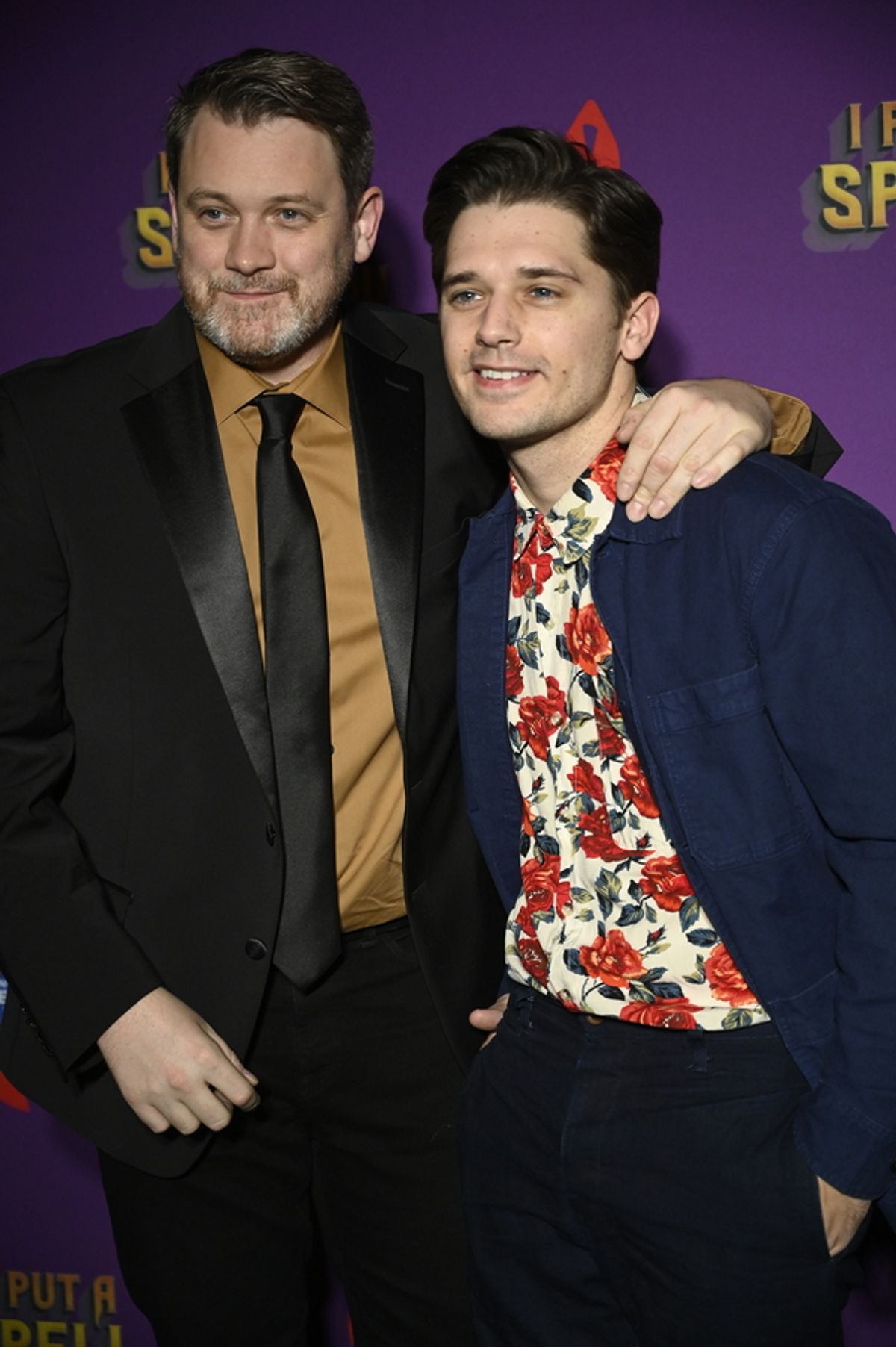Michael Arden and Andy Mientus at 