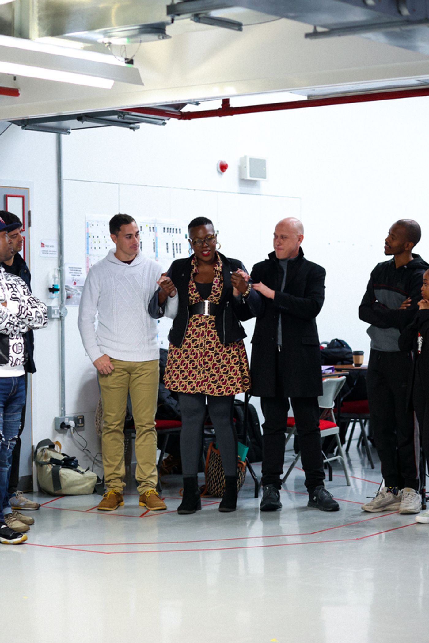 Photos: Inside Rehearsal For the Young Vic's MANDELA  Image
