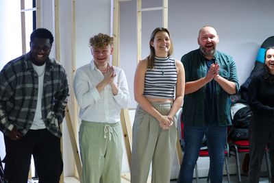 Akmed Junior Khemalai, Sam Young (Orchestrator), Kayleigh McKnight & Adam Pearce Photo