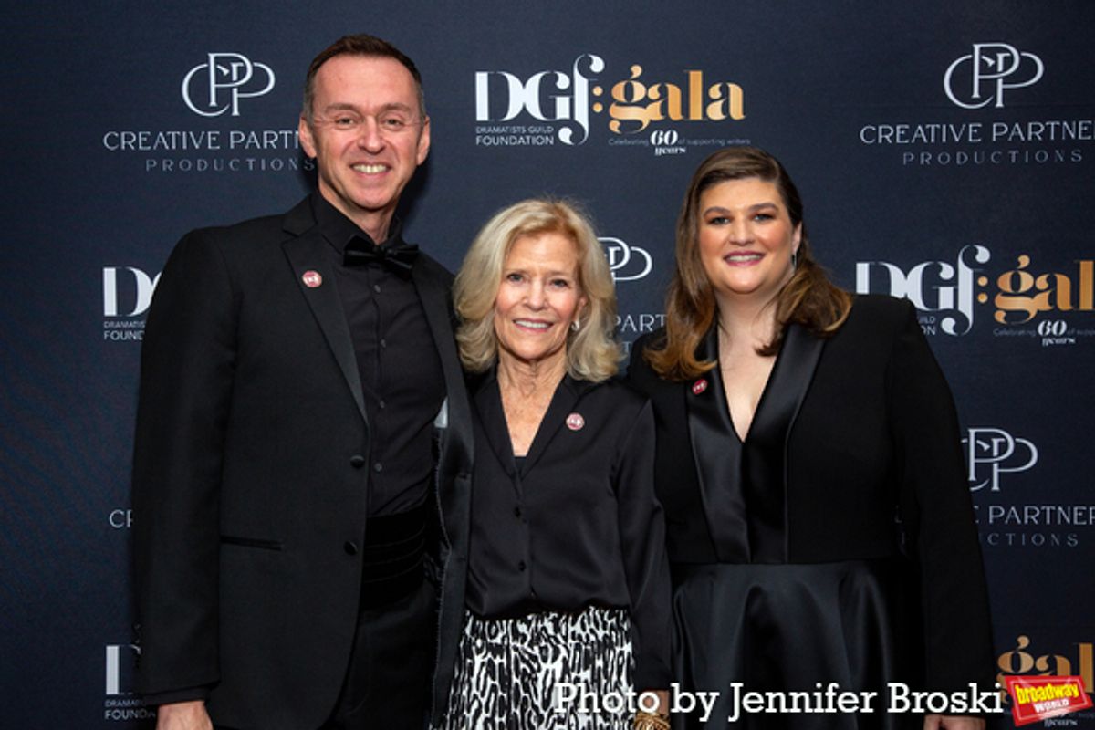 Andrew Lippa, Barbara Olcott, Rachel Routh at 