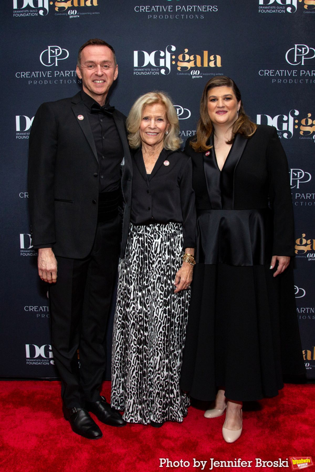 Andrew Lippa, Barbara Olcott, Rachel Routh at 