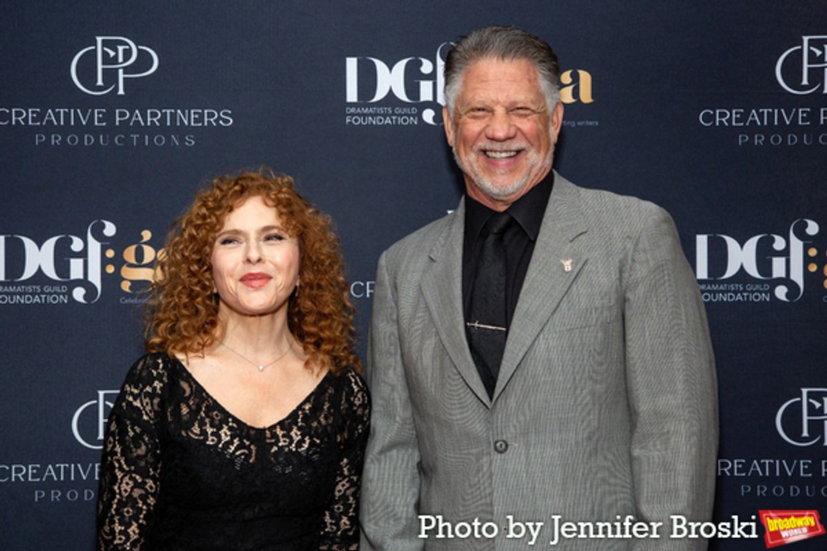 Bernadette Peters, Tom Sorce at 