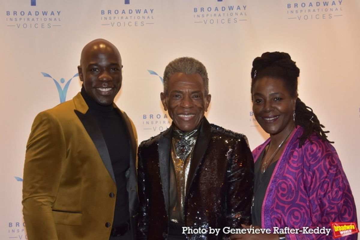 McKinley Belcher III, Andre De Shields and Sharon D. Clarke at 