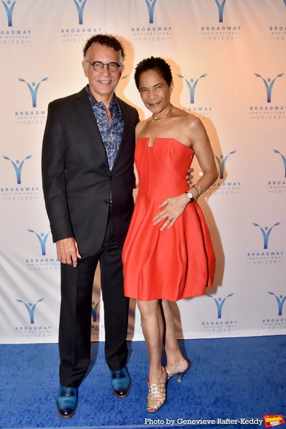 Brian Stokes Mitchell and Allyson Tucker-Mitchell  at 